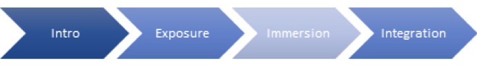 Intro Exposure Immersion Integration