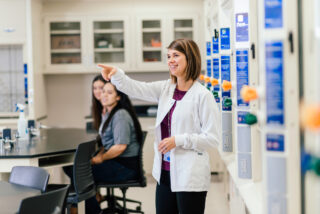 Instructor Classroom Pointing